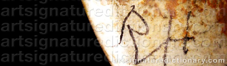 Signature by Ragnar Von HOLTEN