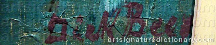 Signature by Dick BEER