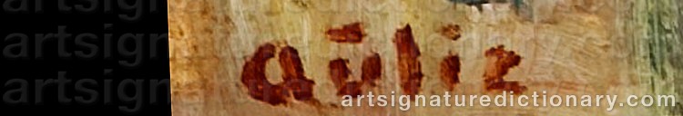 Signature by Reidar ‘Aulie’ AULIE