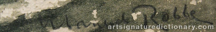Signature by Manuel ROBBE