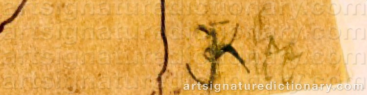 Signature by Paul KLEE