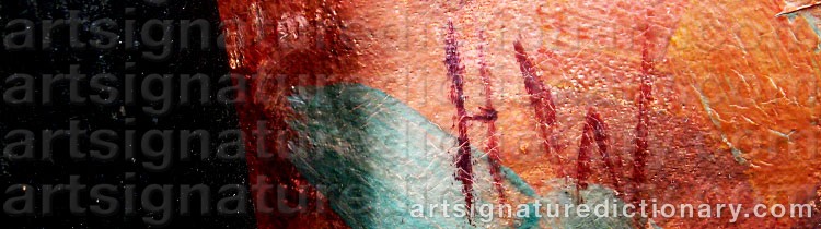 Signature by Hilding WERNER