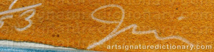 Signature by Jim DINE