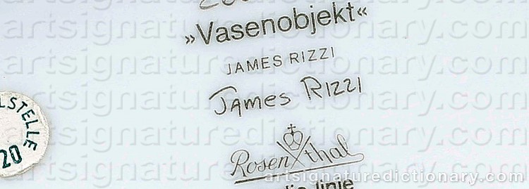 Signature by James RIZZI