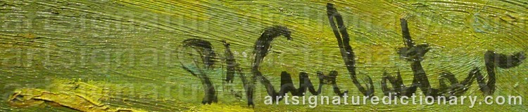 Signature by Peter KURBATOV