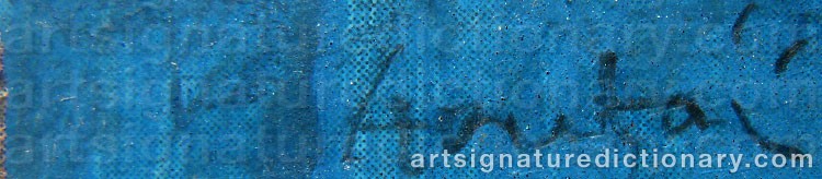 Signature by Simon HANTAÏ