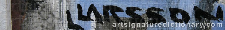 Signature by Lennart LARSSON