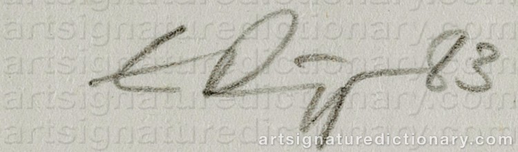 Authentic signature by Esa RIIPPA on Painting/Watercolour artwork