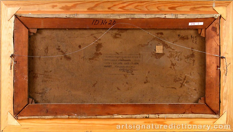 Close-up details showing Paul GAUGUIN signature forgery characteristics