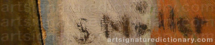 Signature by Sigurd MÖLLER