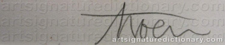 Signature by Petter THOEN