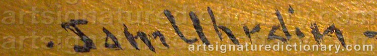 Signature by Sam UHRDIN