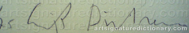 Signature by Erik DIETMAN