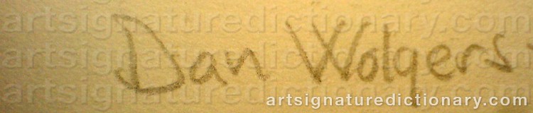 Signature by Dan WOLGERS