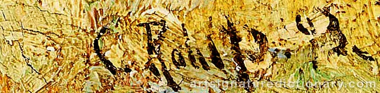 Signature by Christian ROHLFS