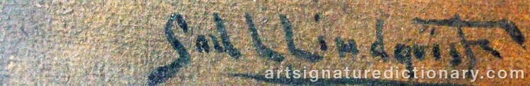 Signature by Carl L. LINDQVIST