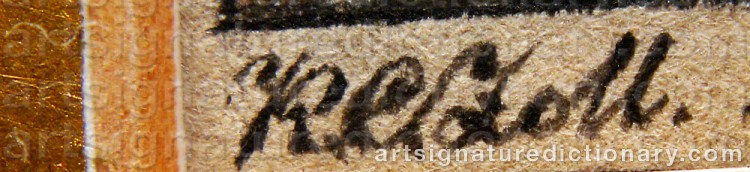 Signature by Kilian Christoffer ZOLL