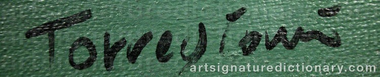 Signature by Roberto TORREGIANI