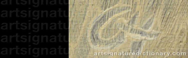 Signature by Karl HOFER