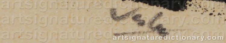 Signature by Börje VESLEN