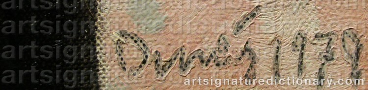Signature by Sten DUNÉR