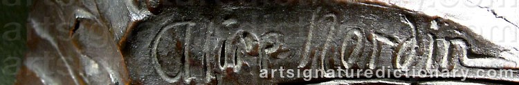 Signature by Alice NORDIN