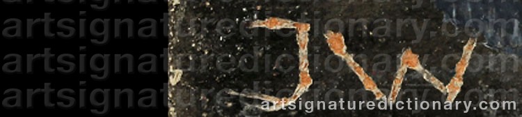 Signature by Johan WALDENSTRÖM