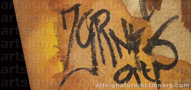Signature by Milford ZORNES