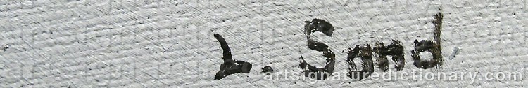 Signature by Lennart SAND