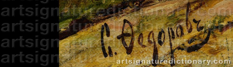Signature by Semion Fedorovich ‘Fedorov’ FEODOROV