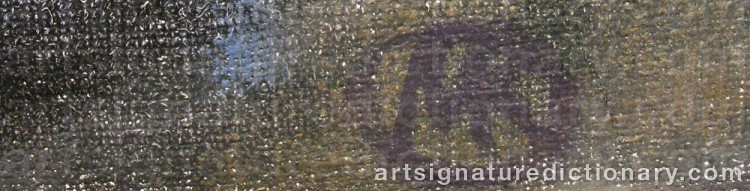 Signature by Marianne KANTER