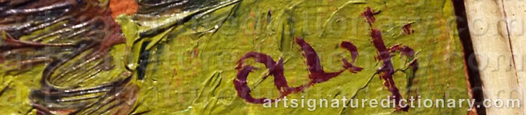Signature by Thorwald ALEF