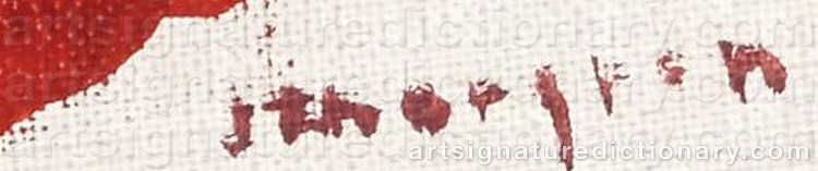 Signature by John THORGREN