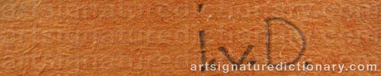 Signature by Ingrid Von DARDEL