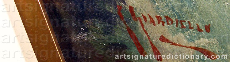 Signature by Giuseppe GIARDIELLO