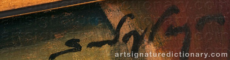 Signature by Sandor VAGO