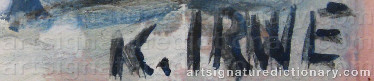 Signature by Knut IRWE