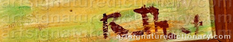 Signature by Rudolph THYGESEN