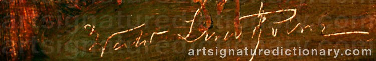Signature by Waldemar LINDHOLM