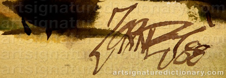 Signature by Milford ZORNES