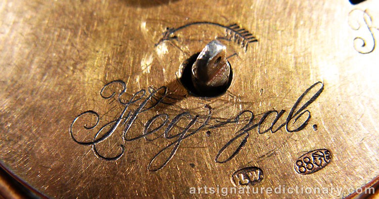 Close-up details showing Carl FABERGÉ signature forgery characteristics
