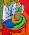Close-up details showing Henri MATISSE signature forgery characteristics