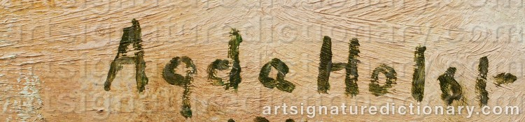 Signature by Agda HOLST