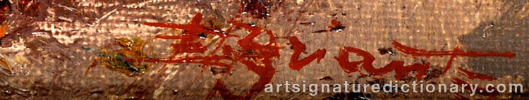 Signature by Ezelino BRIANTE
