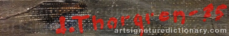 Signature by John THORGREN