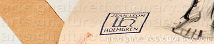 Signature by Leo HOLMGREN