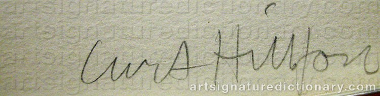 Signature by Curt HILLFON