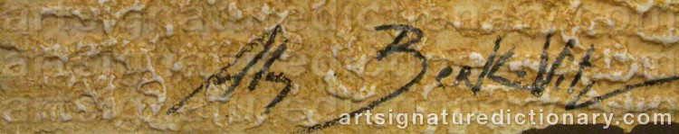 Signature by Alain BERK-VITZ