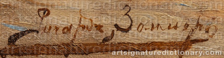 Signature by Richard Karlovich ZOMMER