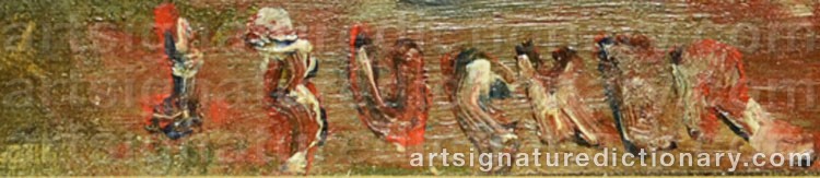 Signature by Jacques ZUCKER